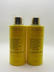 Vizela Whitening Treatment Body Oil with SPF 50, 300ml, for All Skin Types, Repairs Damage, Clears Dark Spots